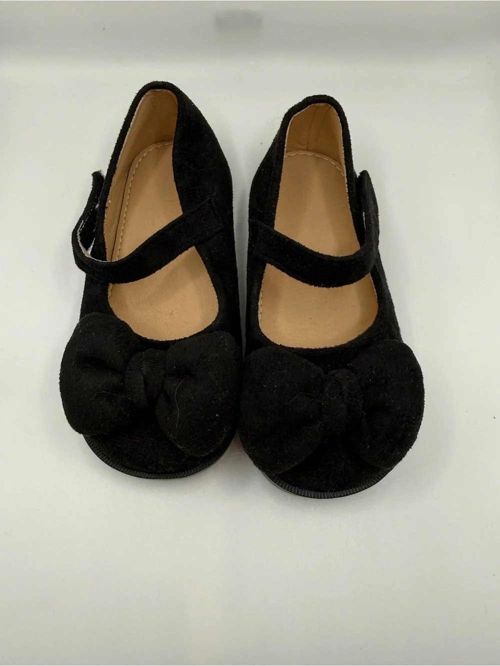 Girls Black Bow Mary Jane Kids Shoes